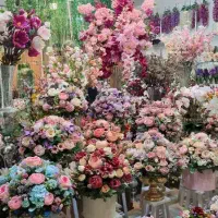 دسته گل مصنوعی خارجی زیر قیمت همه جا