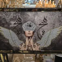 تابلو جدید فرشته تابلو نگین کاری ایینه ای