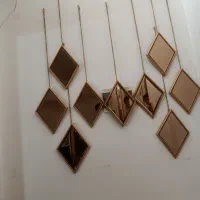 اینه تزئینی سالم بدون شکستگی درحد نو