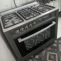 اجاق گازطرح فرصفحه استیل(ترموکوبل دار)