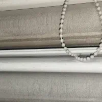 پرده زبرا در حد نو