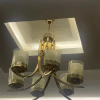 یک‌ جفت لوستر شش شعله