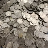 بالای پنج کیلو سکه دو ریالی
