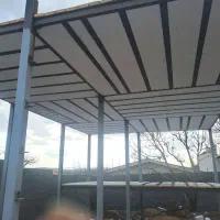 اجرای سقف فلزی تیرچه فوم کرومیت و پاشنه بتن