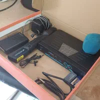 میکروفن بی سیم بیسیم دوکانال دستی و یقه ای