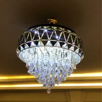 لوستر کریستالی بسیار شیک