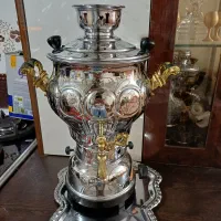 سماور گازی سماورگازی ۵ لیتری درخشان