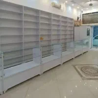 قفسه پیشخوان دکور مغازه میز اداری منشی کانتر
