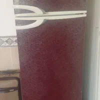 یخچال فریزر مارک گلسون در حد نو رنگ زرشکی