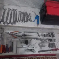 جعبه ابزار با ۷۰ اچار و جعبه بکس هنس و اهمتر VC97