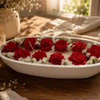 شمع دستساز و تزئینی