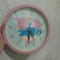 ساعت دیواری دخترانه پرنسسی