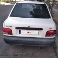 پراید۸۳ سفید سالم بدون رنگ