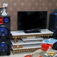 میز تی وی برنجی،برنز