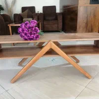 میز زیر تلوزیونی چوبی