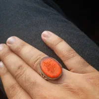 انگشترعقیق خطی