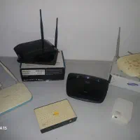 تعدادی مودم و هاب سویچ و روتر زیر قیمت