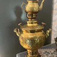 سماور  وقوری ذغالی نو تزینی