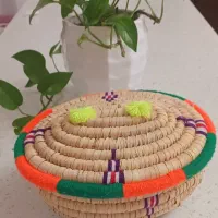 سبد حصیری