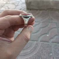 انگشتر نقره عقیق یمن