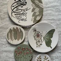 دیوارکوب سفالی