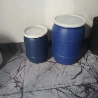 دبه و بشکه آب سطل زباله