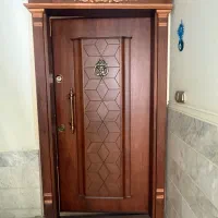 درب ورودی ضد سرقت چوبی