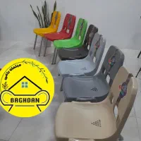 صندلی پلاستیکی پایه آهنی نشکن کد 5555/باغدان
