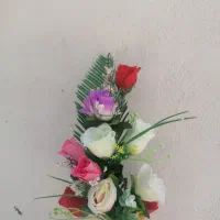 گل مصنوعی به همراه انار اصل