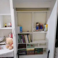 تختخواب یکنفره تاشو و میز تحریر