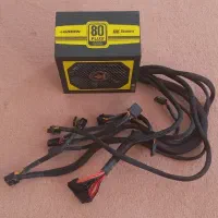 پاور گیمینگ گرین 550w