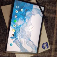 تبلت samsung galaxy tab s8 - 128 + گارد + کیف چرم