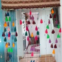 پرده سنتی سالم و زیبا