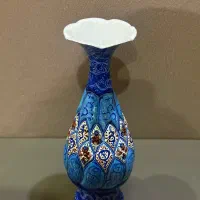 گلدان مینا کاری