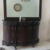 ایینه کنسول چوبی