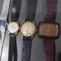 ۶ عدد ساعت مچی قدیمی