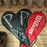 فروش ۳ عدد کیف راکت تنیس Head و Wilson