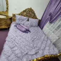 روتختی و پرده و ‌پادری و موکت و سطل و جا دستمالی