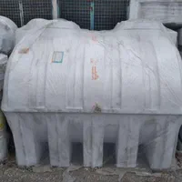 مخزن 3000 لیتری افقی تانکر آب پلاستیکی/منبع خابیده