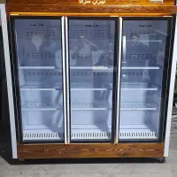 یخچال ایستاده نما چوب سرما از پایین