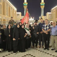چارتر کاروان کربلا تعویض پرچم