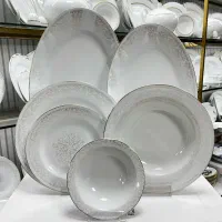 سرویس چینی ۶ نفره زرین ۲ طرح آ‌کبند