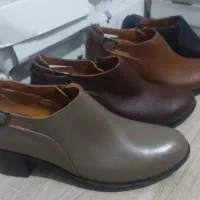 کفش زنانه مجلسی چرم طبیعی