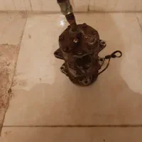 تعدادی لوازم ماشین و قفس پرنده و ...