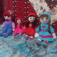 عروسک های بافتنی در همه سایز