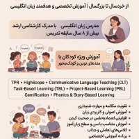 آموزش زبان انگلیسی آنلاین و حضوری