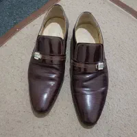 کفش مردانه چرم و ورنی 42