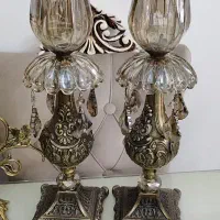 دو جفت شمعدان زیبا طرح‌برنز