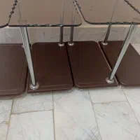 عسلی شیشه ای انگشتی