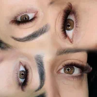 اموزش و خدمات ناخن میکاپ رنگ فشیال شنیون مژه